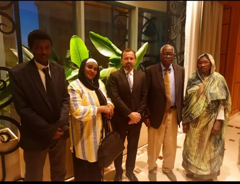 U.S. envoy’s mediation and Meeting Between Sudanese Delegation