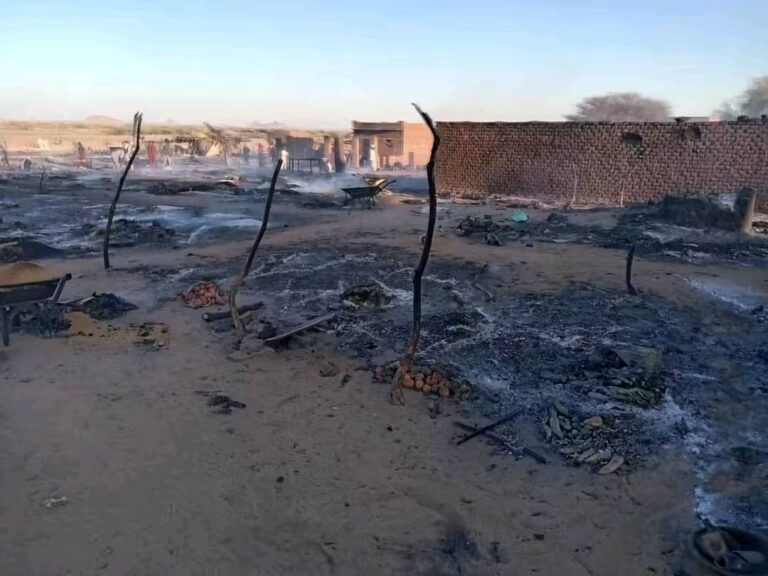 المجموعة السودانية للدفاع عن الحقوق والحريات تدين مجزرة طيران الجيش لمنطقة “طرة” ولاية شمال دارفور 