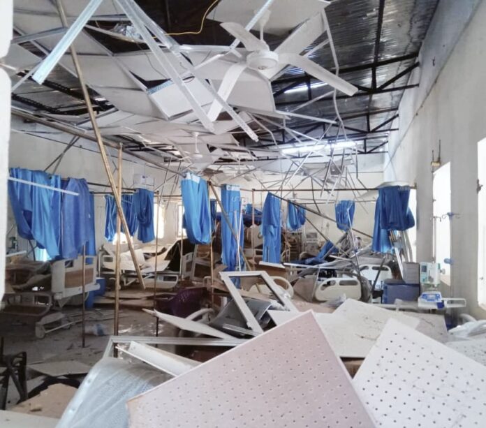 إعادة تأهيل مركز غسيل الكلي بالضعين بعد تدميره من قبل طيران الجيش