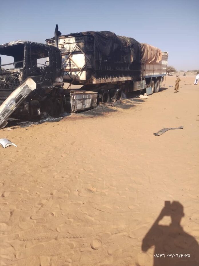 صحيفة الغارديان البريطانية:قوات البرهان متهمة بمجزرة ضد قافلة إغاثية بشمال دارفور