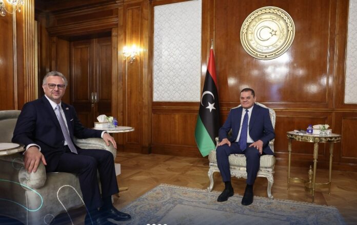 مبعوث الرئيس الامريكي يؤكد علي ضرورة حل الازمة الليبية