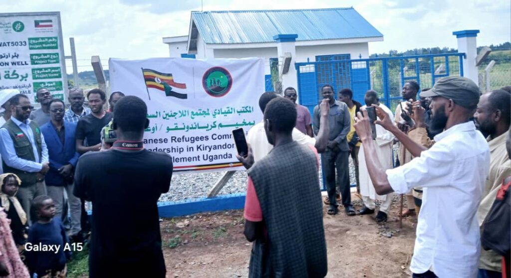المكتب القيادي لمجتمع اللاجئين السودانيين يفتتح مشاريع حيوية بيوغندا 