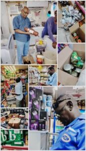 ضبط أطنان من السلع منتهية الصلاحية في بقالة واحدة ببورتسودان