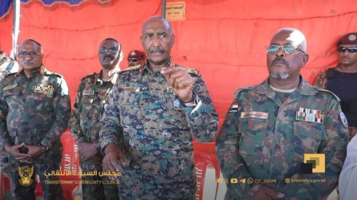 البرهان :لن نتراجع عن العهد ولا تفاوض مع أي جهة كانت سواء كانت رباعية أو غيرها