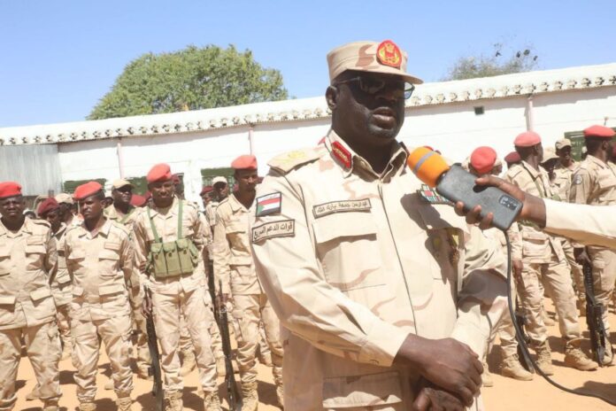 الرئيس والقائد العام لجيش الدفاع السوداني يعيّن اللواء عبدالرحمن جمعة بارك الله قائدًا للفرقة الثانية بزالنجي