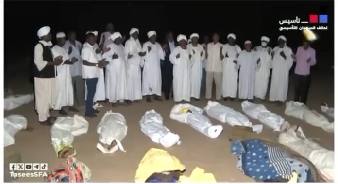 مقتل أكثر من 20 شخصًا: وزارة الداخلية لحكومة السلام تتهم الجيش بارتكاب مجزرة على مدينة الكومة في ولاية شمال دارفور 