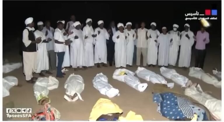 مقتل أكثر من 20 شخصًا: وزارة الداخلية لحكومة السلام تتهم الجيش بارتكاب مجزرة على مدينة الكومة في ولاية شمال دارفور 