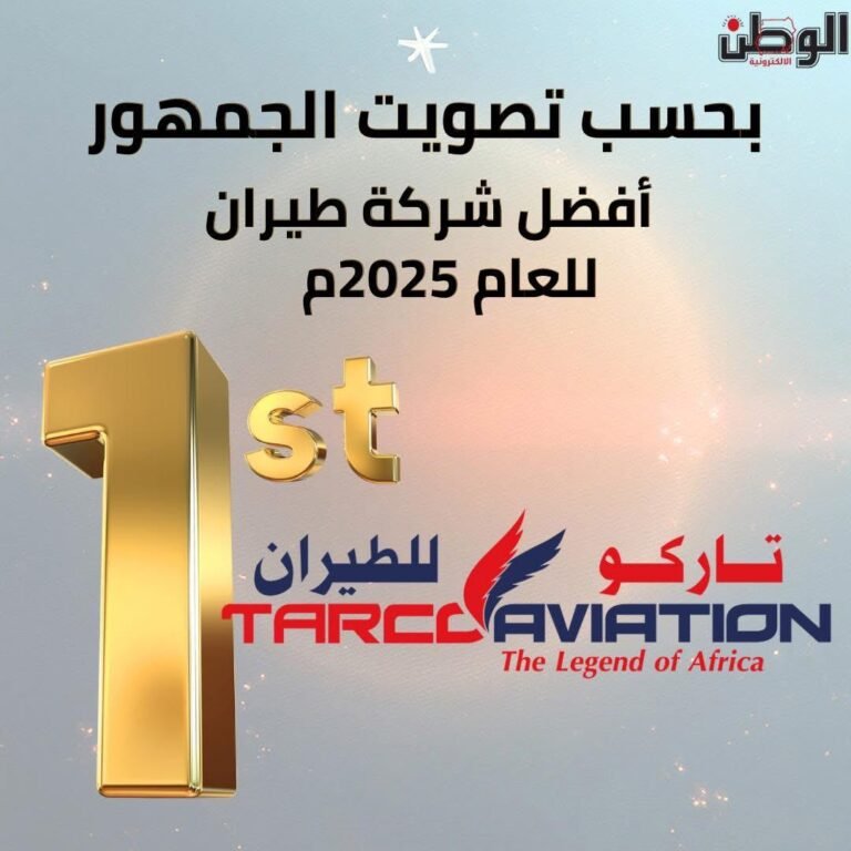 81٪ من الأصوات تمنح تاركو صدارة شركات الطيران