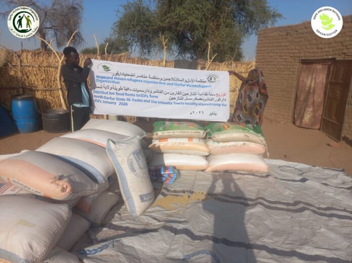 منظمات إنسانية تطلق نداءً عاجلًا لإنقاذ أسر نازحة في محلية طويلة وسط تفاقم الأوضاع الإنسانية بدارفور