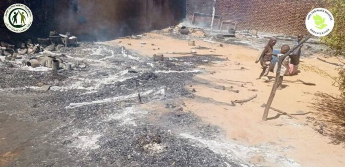 حرائق مدمّرة بجنوب ووسط دارفور تخلّف خسائر فادحة ومناشدات لإغاثة عاجلة