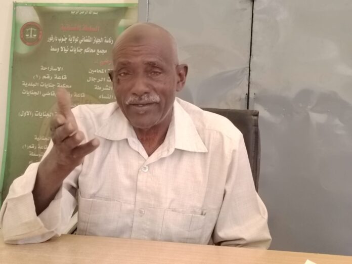 رئيس الجهاز القضائي بجنوب دارفور: سجن دقريس مطابق للمواصفات العالمية ولم نُفرج عن أي شخص محسوب على بورتسودان