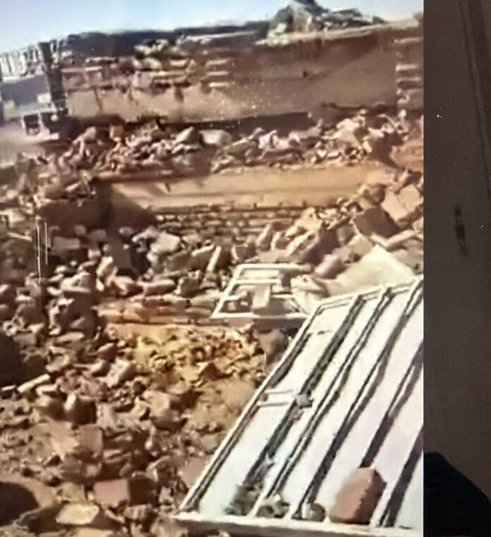 هدم مسجد في بحري.. المرصد الحقوقي يدين ويطالب بوقف الانتهاكات