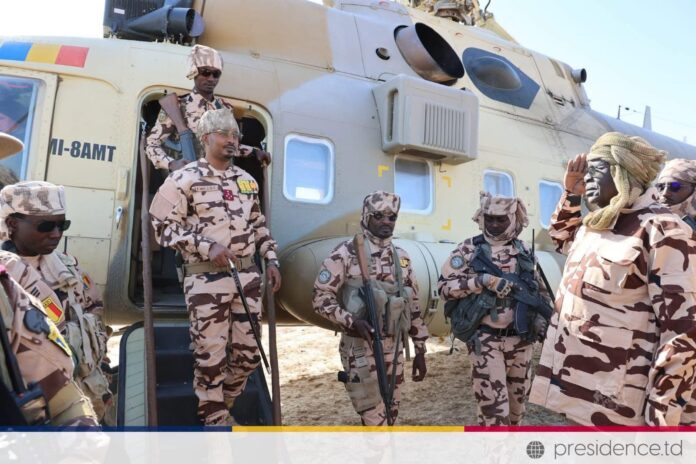 تشاد تعترف بوجود مقاتلين 