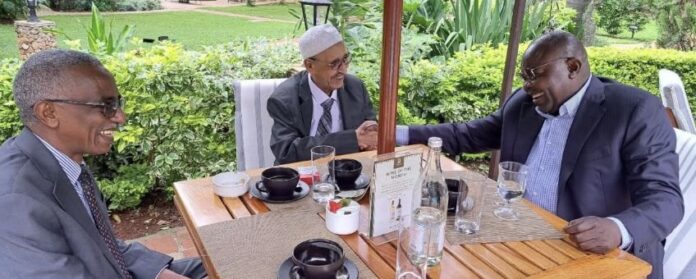 لقاء بين عبدالواحد نور وعلي السنهوري ووجدي صالح يؤكد أولوية وقف الحرب ووحدة السودان
