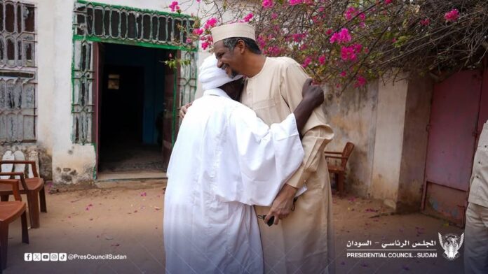 رئيس المجلس الرئاسي يزور الشرتاي إبراهيم عبد الله بنيالا لتعزيز السلم المجتمعي