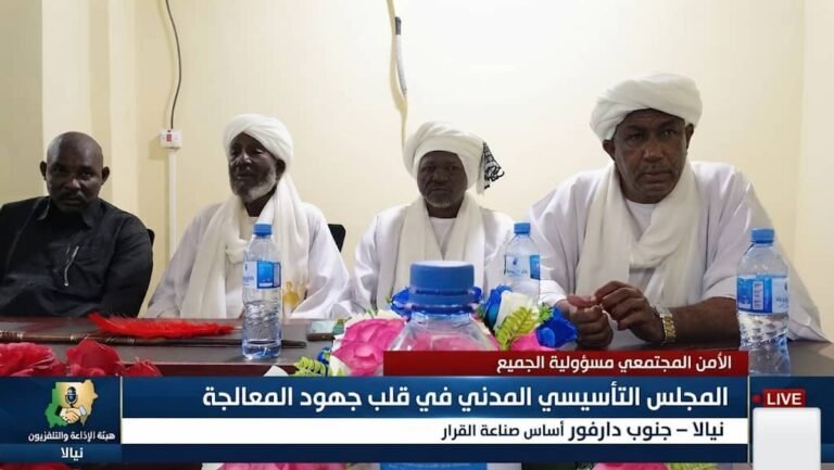 شراكة مدنية وحكومية لتعزيز الأمن والاستقرار وتحسين الخدمات في جنوب دارفور