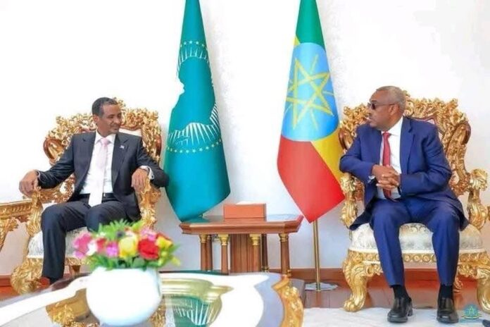 Hemedti Arrives in Addis Ababa - High-Level Official Reception