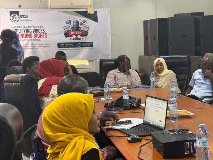 DVSO Hosts Joint Workshop in Kampala on Human Rights in Sudan and Media Coordination