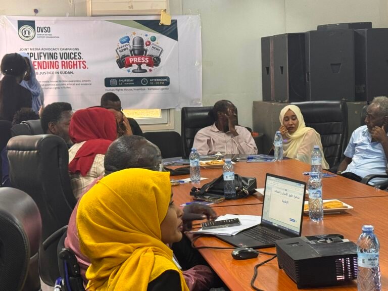 DVSO Hosts Joint Workshop in Kampala on Human Rights in Sudan and Media Coordination