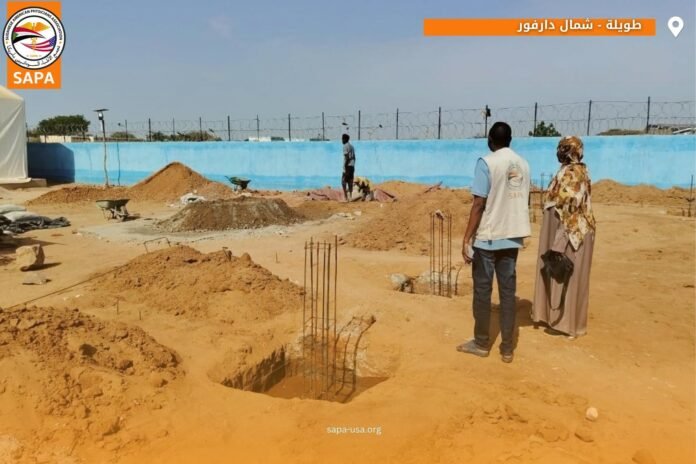 سابا تطور مركز دبا نيرة في طويلة بشمال دارفور إلى مستشفى متكامل بطاقة 75 سريراً